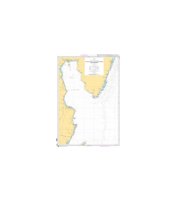 OceanGrafix French (SHOM) Nautical Chart 6154 De Nosy Fanala à lîle Sainte-Marie - Baie dAntongil