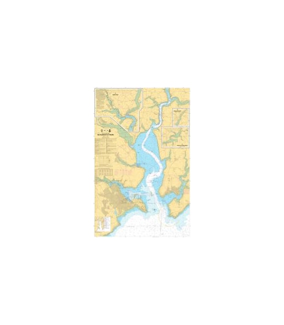 OceanGrafix French (SHOM) Nautical Chart 7794 De Falmouth à Truro