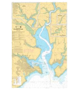 OceanGrafix French (SHOM) Nautical Chart 7794 De Falmouth à Truro
