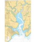 OceanGrafix French (SHOM) Nautical Chart 7794 De Falmouth à Truro