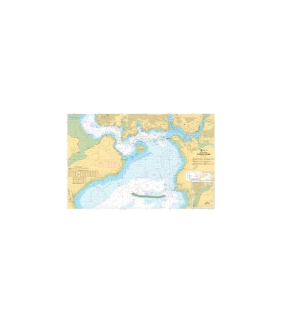OceanGrafix French (SHOM) Nautical Chart 7792 Plymouth Sound