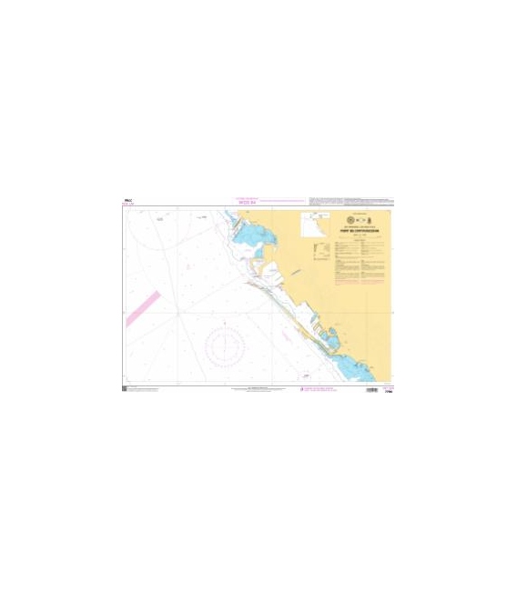 OceanGrafix French (SHOM) Nautical Chart 7790 Port de Civitavecchia