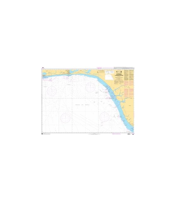 OceanGrafix French (SHOM) Nautical Chart 7788 De Cotonou à Pennington River