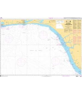 OceanGrafix French (SHOM) Nautical Chart 7788 De Cotonou à Pennington River
