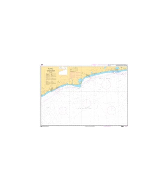 OceanGrafix French (SHOM) Nautical Chart 7787 De Tema à Cotonou
