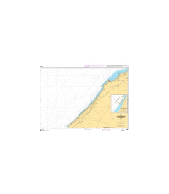OceanGrafix French (SHOM) Nautical Chart 6170 Du Cap de Mazagan au Cap Cantin