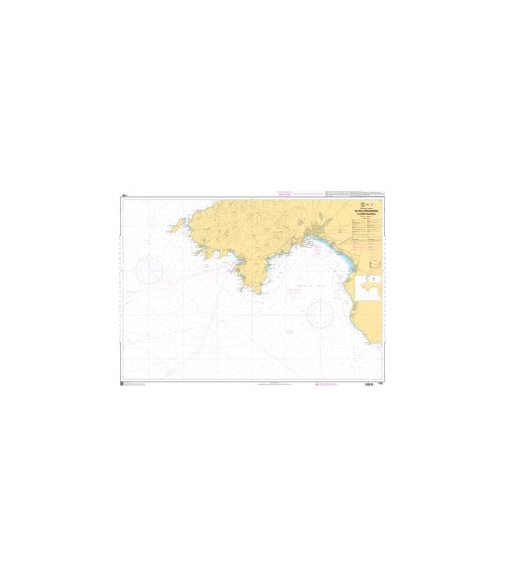 OceanGrafix French (SHOM) Nautical Chart 7782 De Isla Dragonera à Cabo Blanco