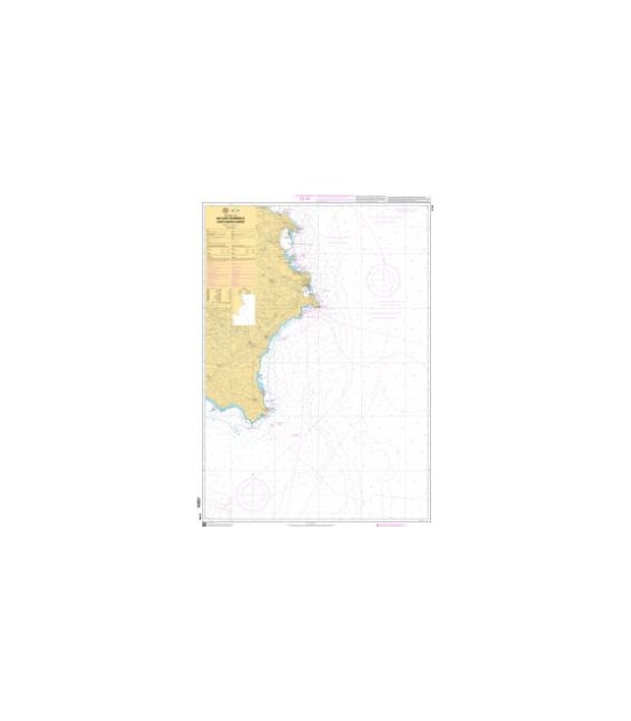 OceanGrafix French (SHOM) Nautical Chart 7779 De Capo Passero à Capo Santa Croce