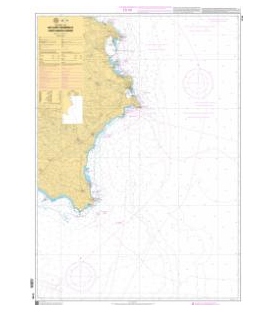 OceanGrafix French (SHOM) Nautical Chart 7779 De Capo Passero à Capo Santa Croce