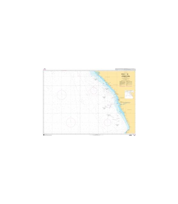 OceanGrafix French (SHOM) Nautical Chart 7791 De Gamba à Luanda