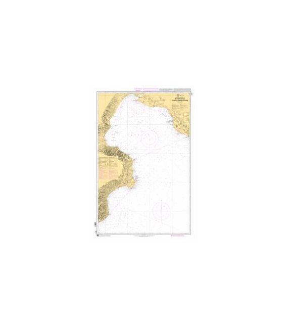 OceanGrafix French (SHOM) Nautical Chart 7777 De Punta Stilo à Capo S. Maria di Leuca