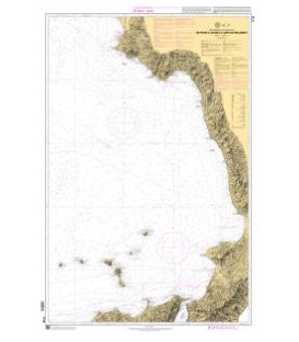 OceanGrafix French (SHOM) Nautical Chart 7776 De Punta Licosa à Capo dOrlando