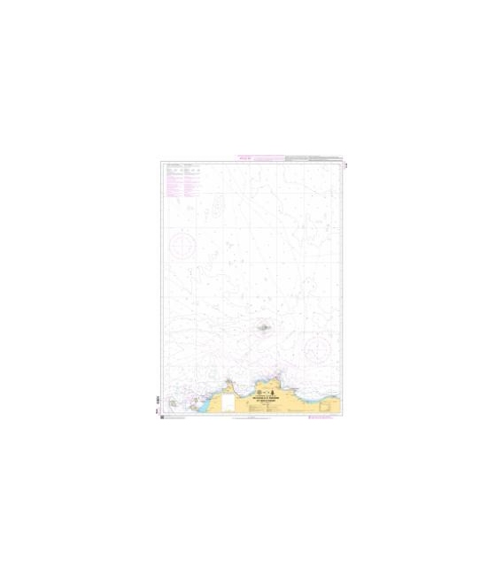 OceanGrafix French (SHOM) Nautical Chart 7775 De Cefalù à Trapani et Isole Ègadi