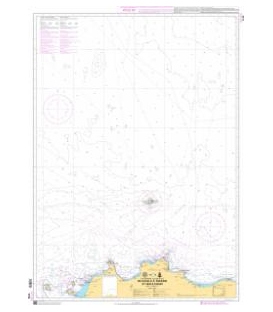 OceanGrafix French (SHOM) Nautical Chart 7775 De Cefalù à Trapani et Isole Ègadi