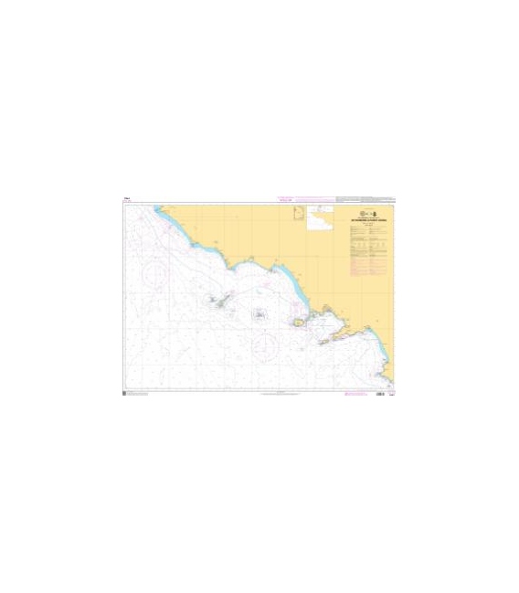 OceanGrafix French (SHOM) Nautical Chart 7774 De Fiumicino à Punta Licosa