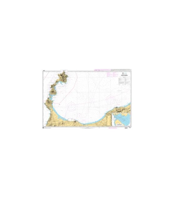 OceanGrafix French (SHOM) Nautical Chart 7772 Golfe dAsinara