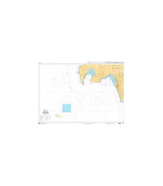 OceanGrafix French (SHOM) Nautical Chart 7771 Rade dAlghero et Port Conte