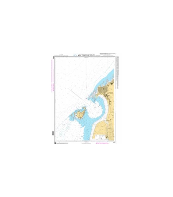 OceanGrafix French (SHOM) Nautical Chart 6204 Rade dEssaouira (Mogador)