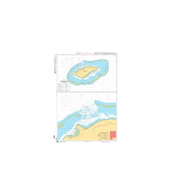 OceanGrafix French (SHOM) Nautical Chart 6207 Île Raivavae (Vavitu)
