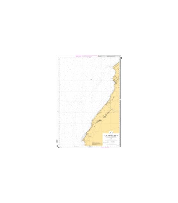 OceanGrafix French (SHOM) Nautical Chart 6226 Du Cap Cantin au Cap Sim