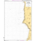 OceanGrafix French (SHOM) Nautical Chart 6227 Du Cap Sim à lOued Massa