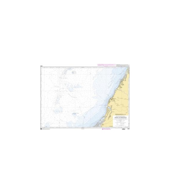 OceanGrafix French (SHOM) Nautical Chart 6233 Abords de Morondava