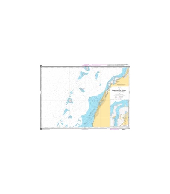 OceanGrafix French (SHOM) Nautical Chart 6235 Abords de Belo-sur-Mer