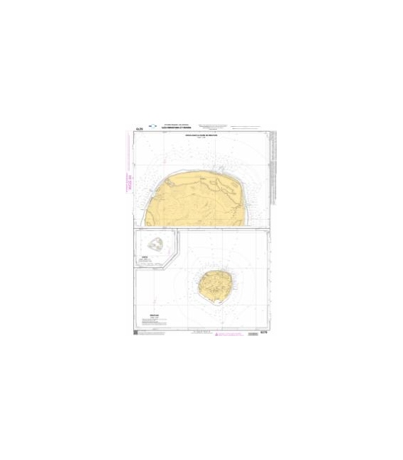 OceanGrafix French (SHOM) Nautical Chart 6279 Iles Rimatara et Maria