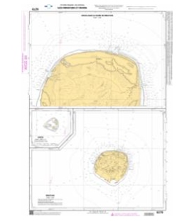 OceanGrafix French (SHOM) Nautical Chart 6279 Iles Rimatara et Maria
