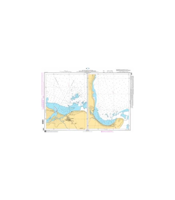 OceanGrafix French (SHOM) Nautical Chart 6306 Mouillages de Mananara et dAntanambe