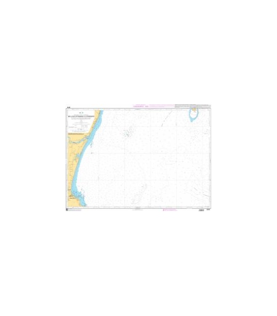 OceanGrafix French (SHOM) Nautical Chart 6316 De lîle Ste-Marie à Fénérive
