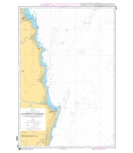 OceanGrafix French (SHOM) Nautical Chart 6317 De Fénérive à Foulpointe