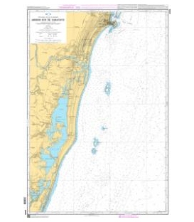 OceanGrafix French (SHOM) Nautical Chart 6319 Abords Sud de Tamatave