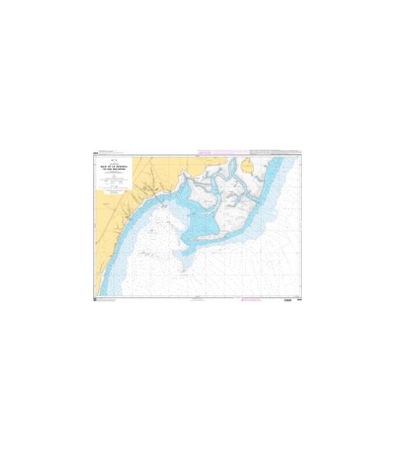 OceanGrafix French (SHOM) Nautical Chart 6325 Baie de la Skhirra ou des Sur-Kenis