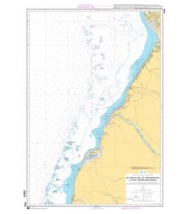 OceanGrafix French (SHOM) Nautical Chart 6353 Du delta de la Tsiribihina à Nosy Andriamitaroka