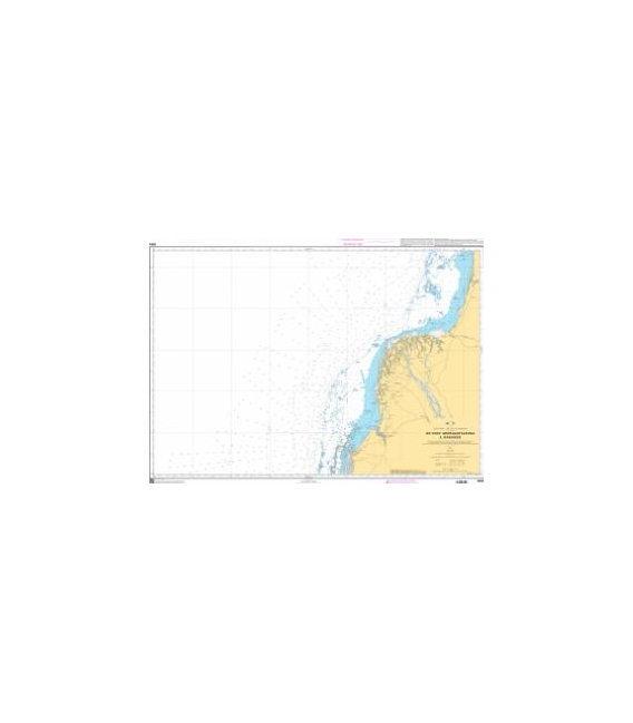 OceanGrafix French (SHOM) Nautical Chart 6354 De Nosy Andriamitaroka à Morombe