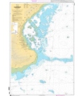 OceanGrafix French (SHOM) Nautical Chart 6418 Ile Mangareva - Rade de Rikitea