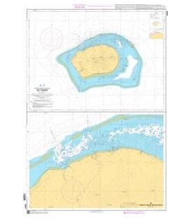 OceanGrafix French (SHOM) Nautical Chart 6424 Île Tubuai