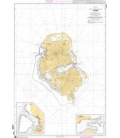 OceanGrafix French (SHOM) Nautical Chart 6434 Huahine