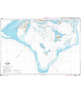 OceanGrafix French (SHOM) Nautical Chart 6462 Îles Gambier - Partie Sud