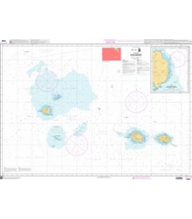 OceanGrafix French (SHOM) Nautical Chart 6498 Îles Crozet