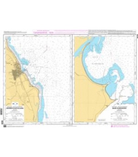 OceanGrafix French (SHOM) Nautical Chart 6539 Abords dAntalaha