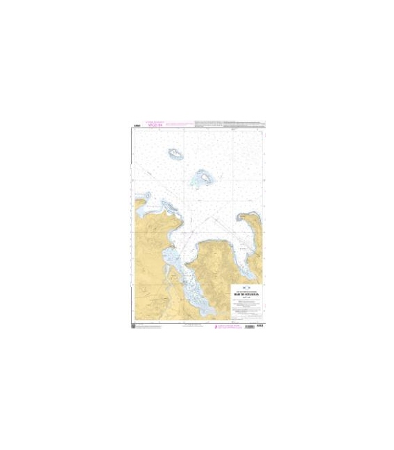 OceanGrafix French (SHOM) Nautical Chart 6553 Baie de Kouaoua