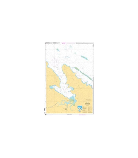 OceanGrafix French (SHOM) Nautical Chart 6589 Baie de Canala