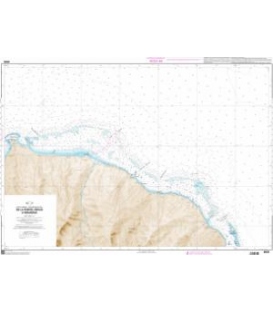 OceanGrafix French (SHOM) Nautical Chart 6605 De la Pointe Vénus à Mahaena
