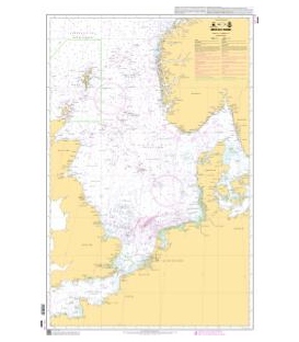 OceanGrafix French (SHOM) Nautical Chart 6608 Mer du Nord