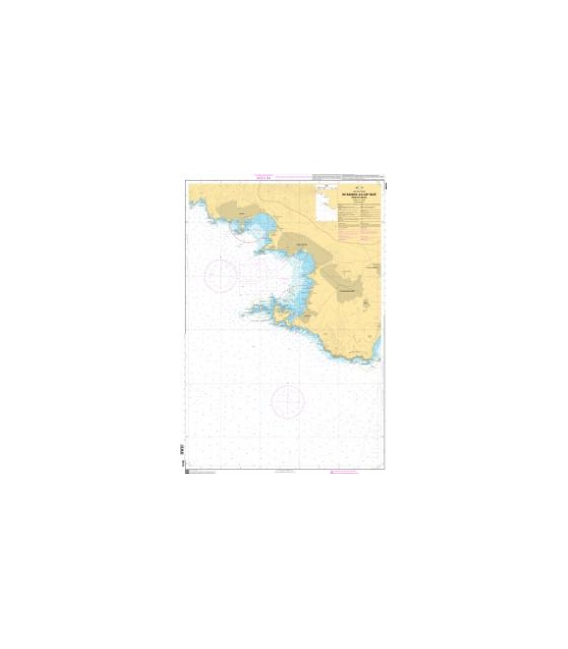 OceanGrafix French (SHOM) Nautical Chart 6610 De Bandol au Cap Sicié - Rade du Brusc