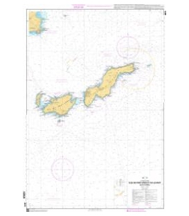 OceanGrafix French (SHOM) Nautical Chart 6615 Îles de Port-Cros et du Levant - (Îles dHyères)