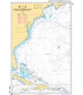 OceanGrafix French (SHOM) Nautical Chart 6619 Côte Sud-Est de lAmérique du Nord, Bahamas et Grandes Antilles