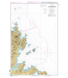 OceanGrafix French (SHOM) Nautical Chart 7190 Golfe de Congianus - De Capo Ferro à Capo Figari